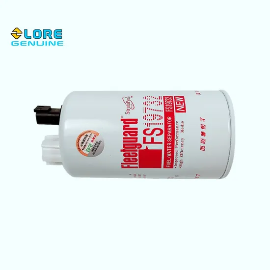 Factory Supply Oil Filter Element Dcec 5525164 5524276 91fg026 Water Filter Machine for Cummins Engine Water Separator Filter